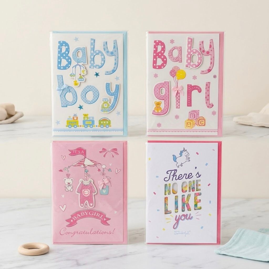 Tarjetas de Felicitación Baby Girl, Baby Boy y No Hay Nadie Como Tú