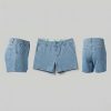 Short vaquero de mujer azul claro
