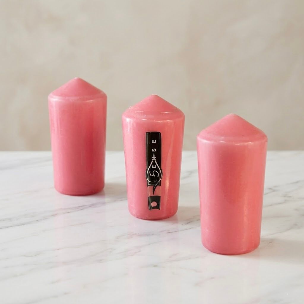 WhatsApp Image 2026-06-10 at 15.53.20 (2) Decorative Scented Candle in Pink, Green, or White