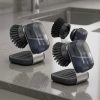 Cepillo para Fregar con Dispensador de Jabón Joseph Joseph SinkTech – Soporte de Acero Inoxidable