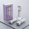 AERR-001_2.JPG Afeitadora Eléctrica Recargable para Mujer KENZZI Lady Shaver – Depiladora Corporal Impermeable para Uso en Seco y Húmedo