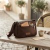 BBMP-001_2.JPG Bolso Bandolera Pequeño Marrón con Múltiples Compartimentos – Bolso Cruzado para Mujer