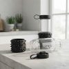 BPNS-001_3.JPG Black Water Bottle with Sensory Silicone Spiked Sleeve – Reusable Non-Slip Bottle