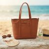BSTMCA-001_3.jpg Bolso Shopper de Mujer Marrón Camel de Simil Piel – Bolso Grande con Asas Dobles y Bandolera Ajustable