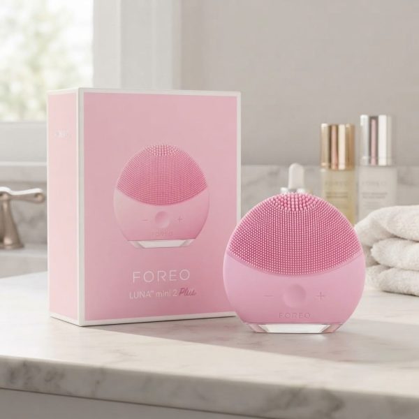 CFEF-001_3.jpg Cepillo Facial Eléctrico de Silicona FOREO LUNA Mini 2 Plus – Limpiador Facial Recargable Rosa