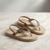 COAPN-001_2.JPG Girls' Animal Print Slides with Beige Sole – Summer Sandals Size 26