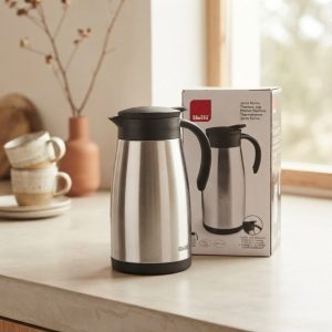 Jarra Termo de Acero Inoxidable 1 Litro IBILI