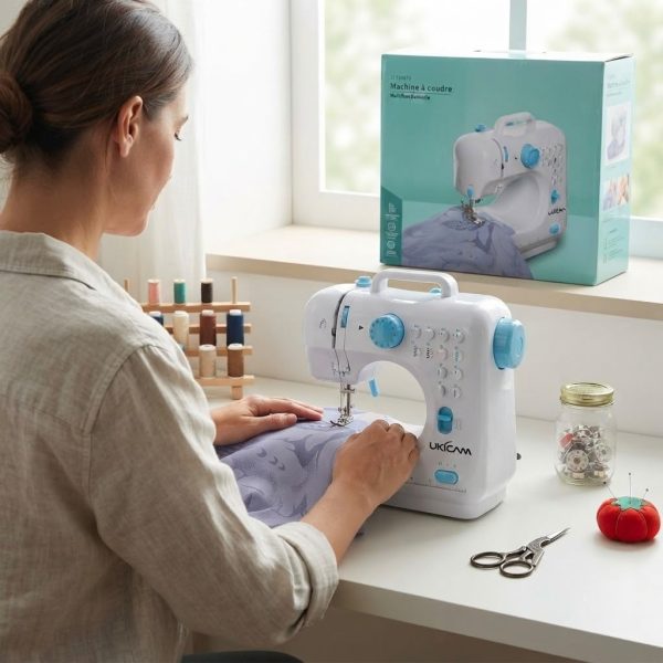 MDCMB-001_3.jpg Máquina de Coser Multifunción 12 Puntadas – Máquina de Coser Eléctrica Compacta con Accesorios
