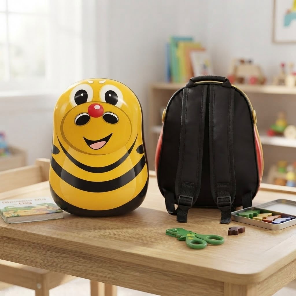 MOCH-INF-ANIM-ABEJ_1.JPG Kids Animal Backpack – Children's Backpack for Nursery, Preschool & Everyday Use