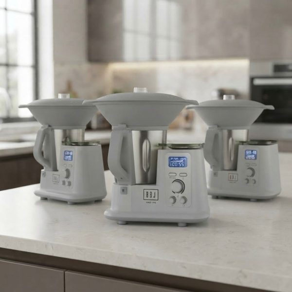 Robot de Cocina Multifunción con Pantalla Digital – Procesador de Alimentos Programable
