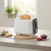 TBONDR-001-BLANCO_1.JPG Tostadora de 2 Ranuras Blanca o Negra – Función Descongelar, Recalentar y Control de Tostado
