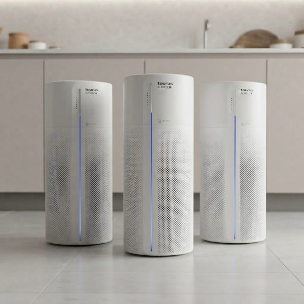 Purificador de Aire Taurus Alpatec – Filtración de Alta Eficiencia para Hogar | 35 × 50 × 19,5 cm