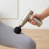 Pistola de Masaje Muscular Recargable Inalámbrica – Masajeador de Percusión Portátil y Silencioso