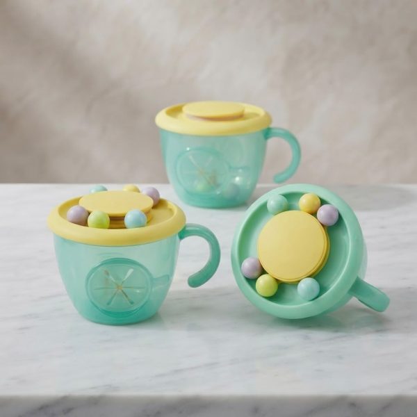 Contenedor de merienda para bébe bebé con tapa y cuchara