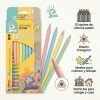 Beneficios de 12 lápices de colores pastel triangulares