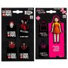 Sets de marcapáginas Squid Game y La Casa de Papel. Se vende un set del modelo elegido.