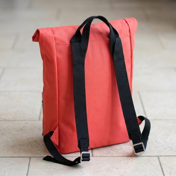 Mochila Escolar Roll Top con Bolsillo Frontal – 2 Colores