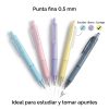 Beneficios del pack de 5 bolígrafos gel negro 0,5 mm