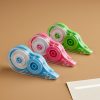 Pack de tres correctores de cinta verde rosa y azul