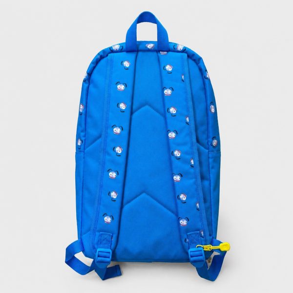 mochila-infantil-azul-divertida-trasera Mochila infantil azul con personajes divertidos