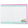 Interior en blanco tarjeta para mamá Interior en blanco tarjeta para mamá