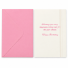 Mensaje interior Wishing you every happiness con sobre rosa Mensaje interior Wishing you every happiness con sobre rosa